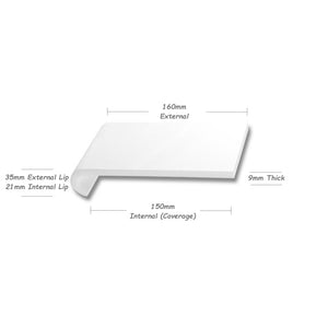 Window Sill Cover Boards - Rounded Edge (5m Length)