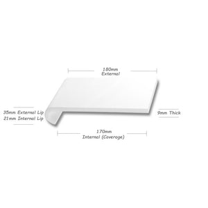 Window Sill Cover Boards - Rounded Edge (5m Length)