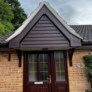 External Shiplap Cladding Rosewood